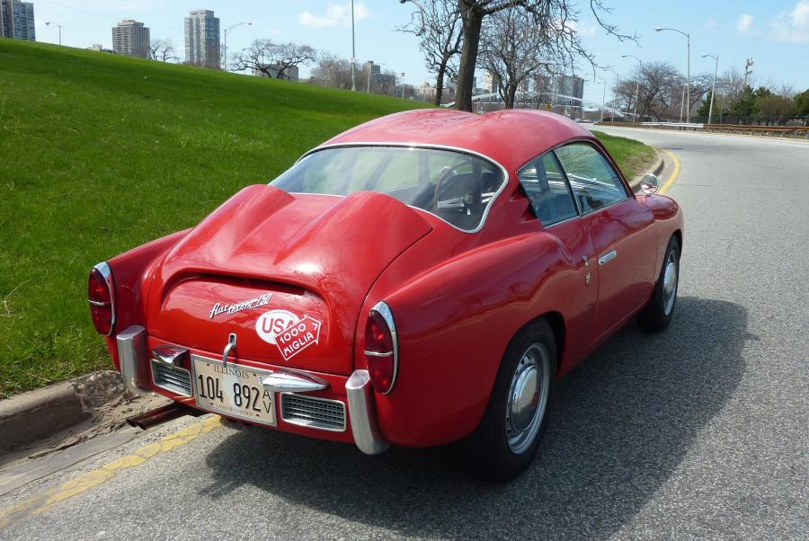  Fiat Abarth 750 Zagato Double Bubble Coupe 1959 года  (фото 16 из 16)